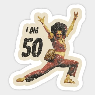 Sally O'Mally I am 50 - Vintage Sticker